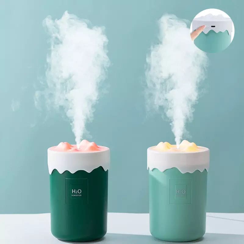 Snow Mountain Air Humidifier, USB Mini Portable Car Air Purifier, Aroma Essential Oil Diffuser, USB Mist Maker, Mini Portable Ultrasonic Air Humidifer Snow Mountain Air Humidifier, USB Mini Portable Car Air Purifier, Aroma Essential Oil Diffuser, USB Mist Maker, Mini Portable Ultrasonic Air Humidifer